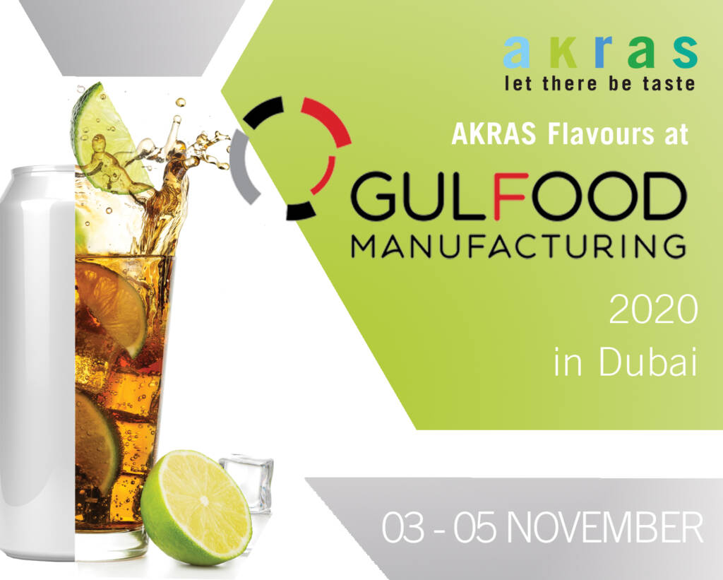 AKRAS Flavours Gulfood Manufacturing 2020